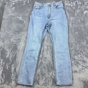 Abercrombie & Fitch Jeans Womens Sz 30/10 Blue 90s Slim Straight Ultra High Rise